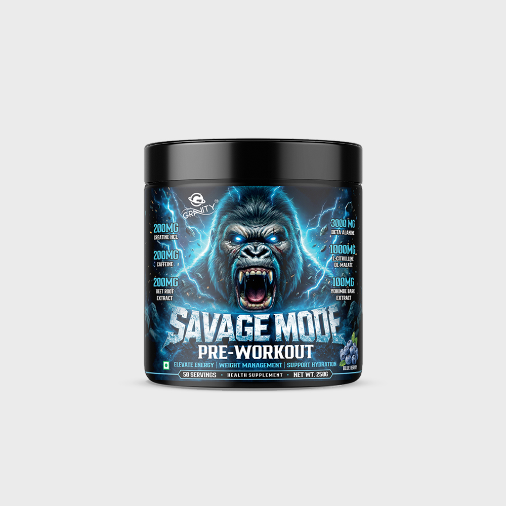 SAVAGE MODE Pre-Workout Blueberry